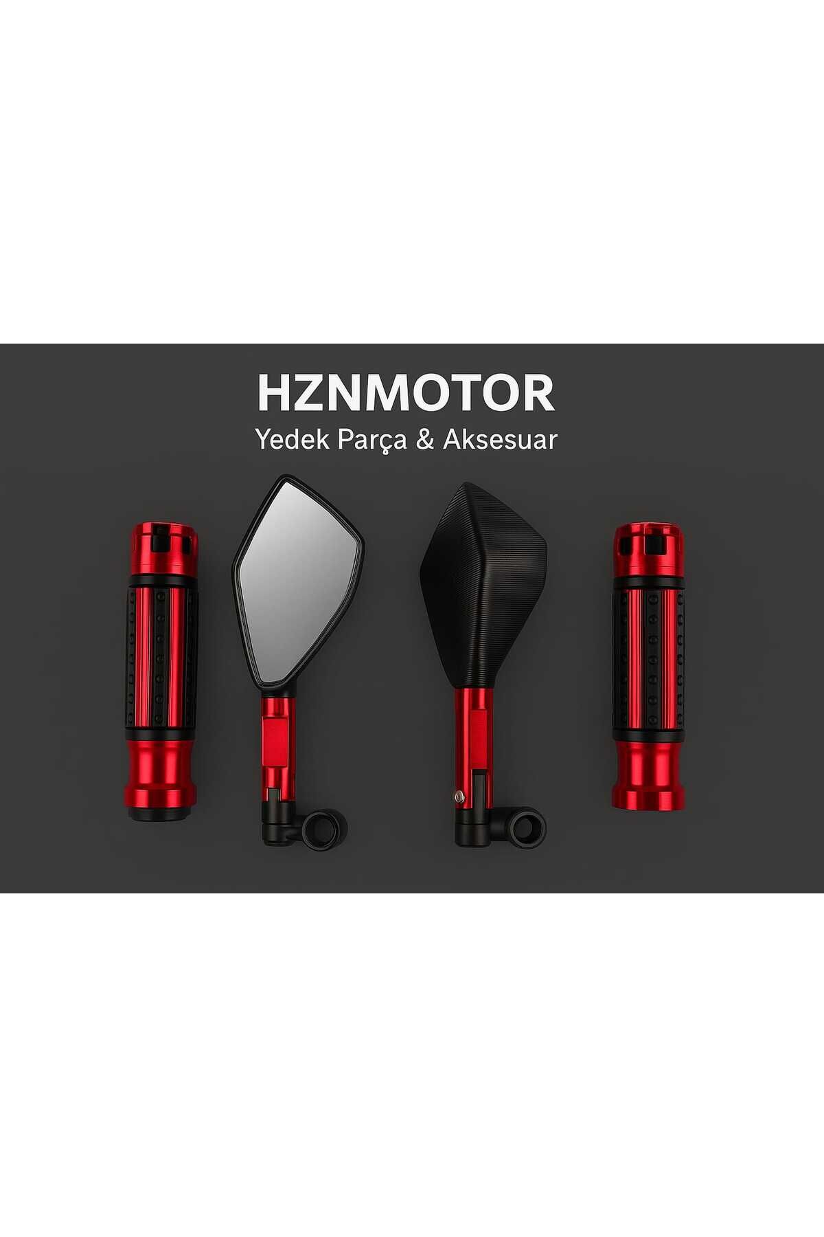 Rizoma Kırmızı Elcik Rizoma Ayna Takımı Motosiklet Elcik Motosiklet Ayna