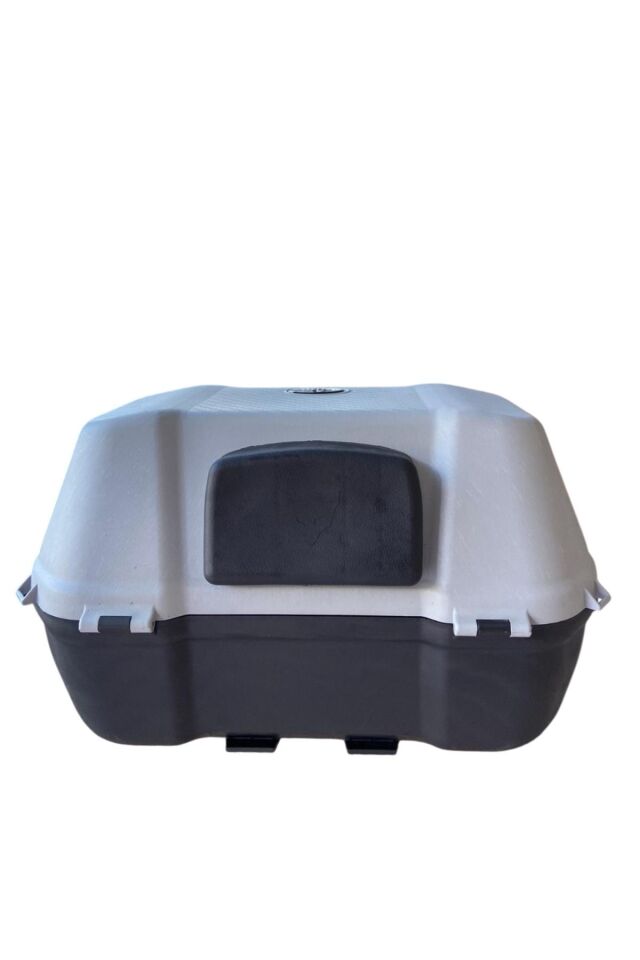 Tien 44 Litre Motosiklet Çantası - Gri - OTOMATİK KİLİT