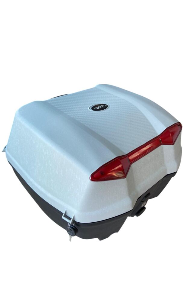 Tien 44 Litre Motosiklet Çantası - Gri - OTOMATİK KİLİT