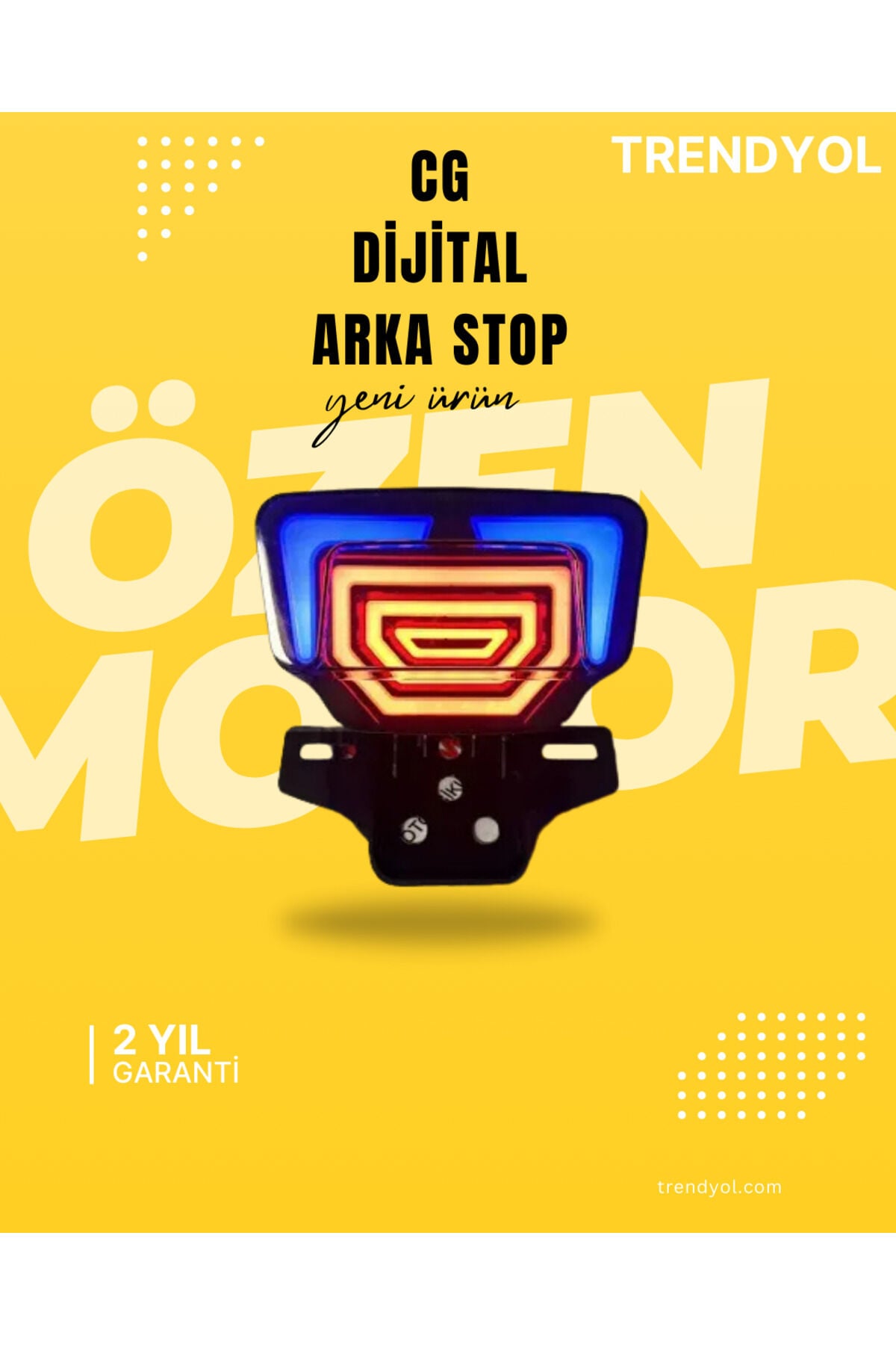 NOS MOTOR CG MODİFİYE LED ARKA STOP