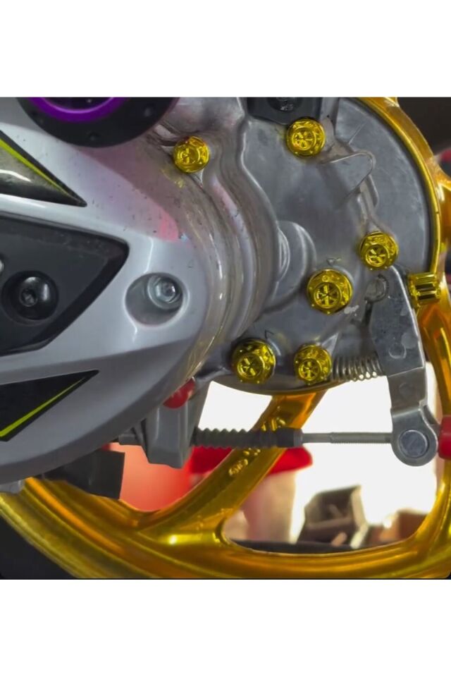 PCX,DİO VİDA KAPAK GOLD RENK