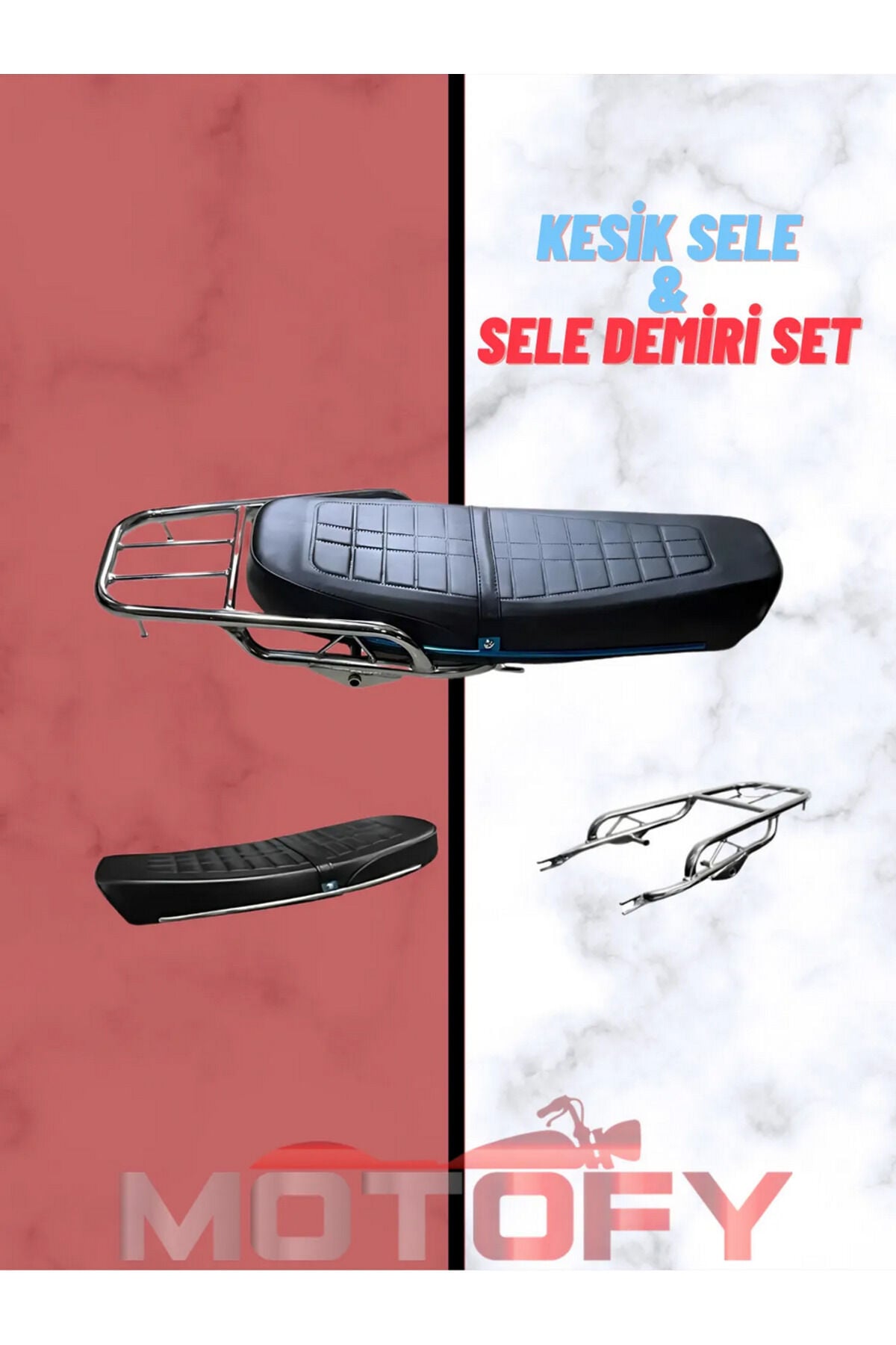 CG Kesik Sele + Sele Demiri ( Koltuk Portbagaj Demiri Seti )