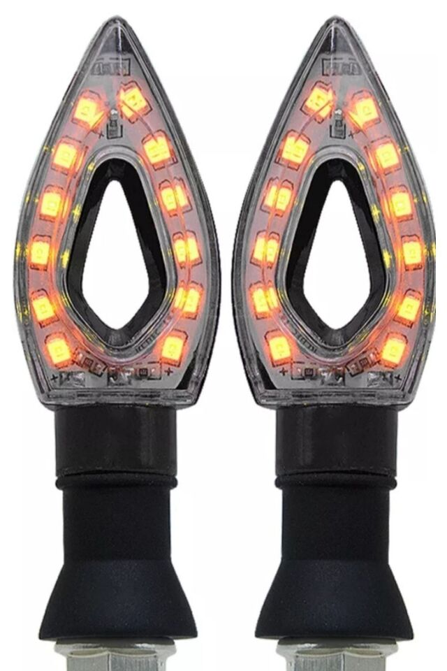 Motorsiklet Led Sinyal Üçgen