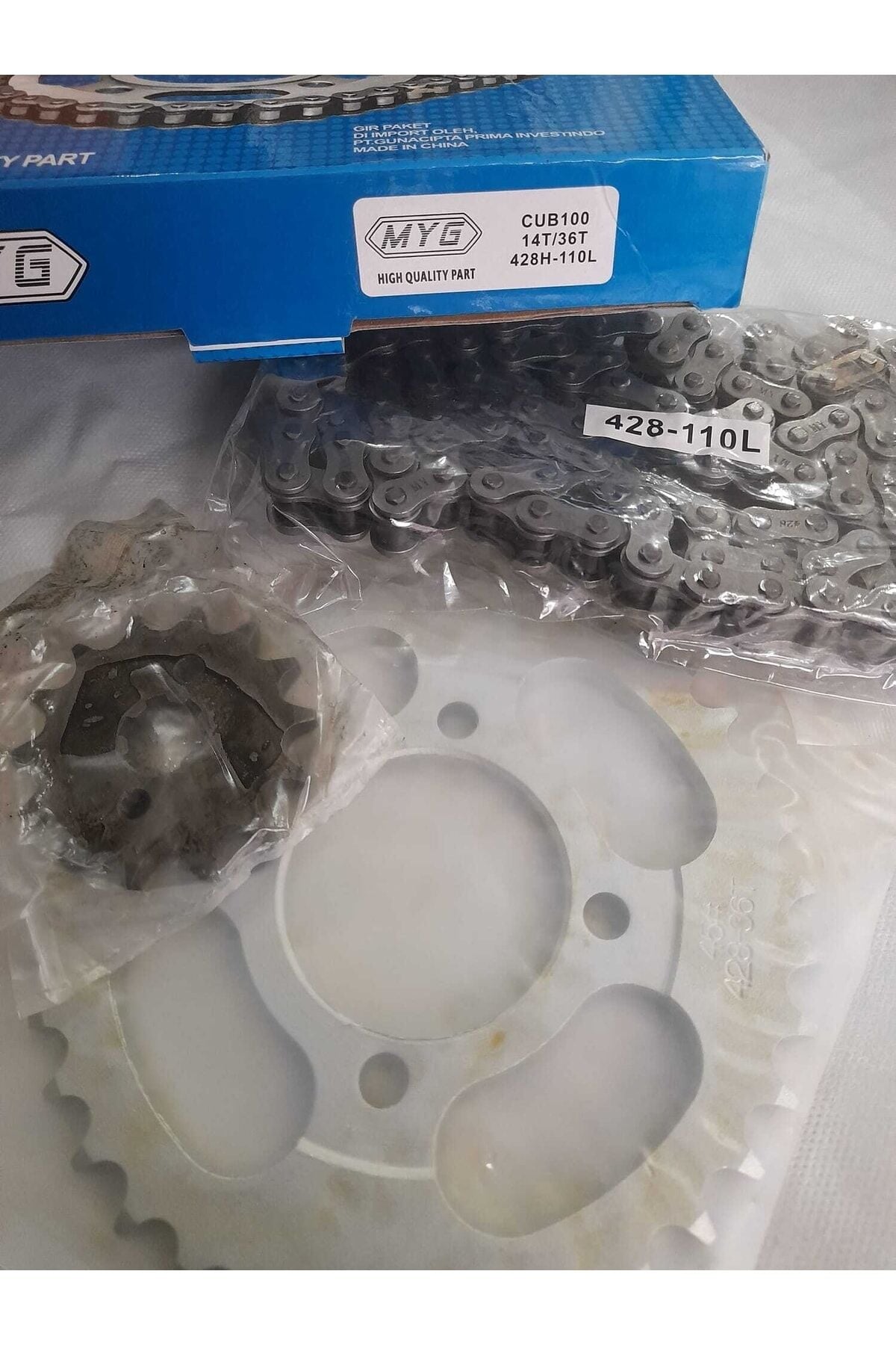 Cup Zincir Dişli Seti ( 36*14*110l)