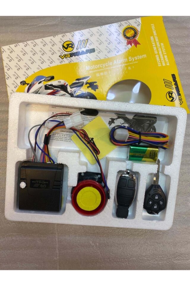 Motorsiklet Alarm Uzaktan Kumandalı Uzaktan Çalıştırma