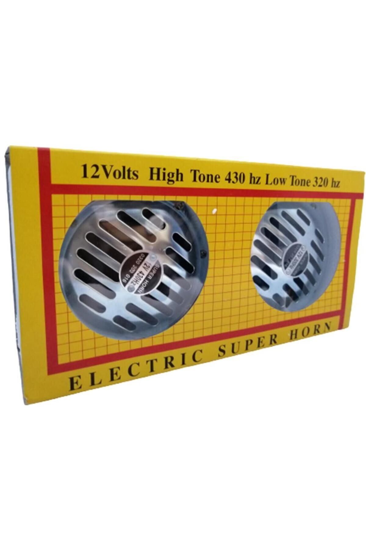 Kıngstar Supertone Hella Tipi Krom Korna, 12v