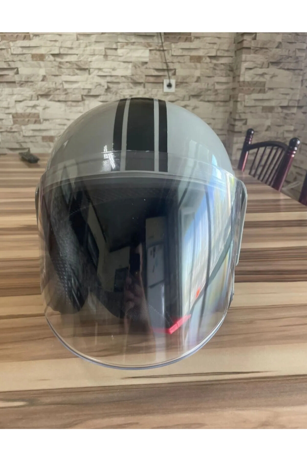 MOTOSİKLET Yarım Kask KIRILMAZ CE BELGELİ S